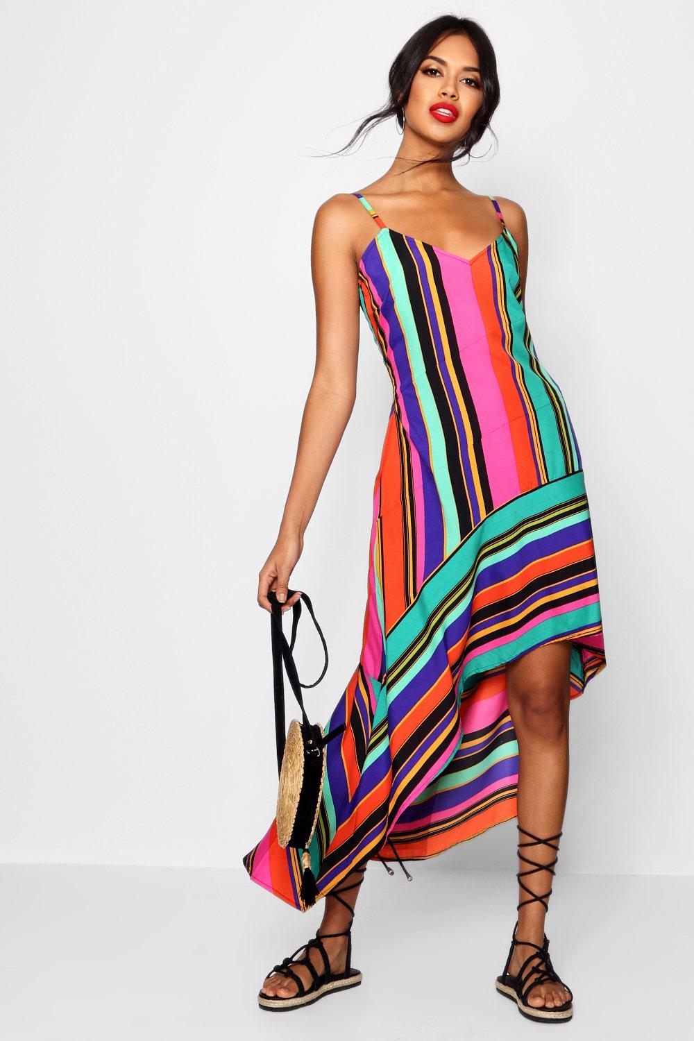 Bold stripe dress best sale